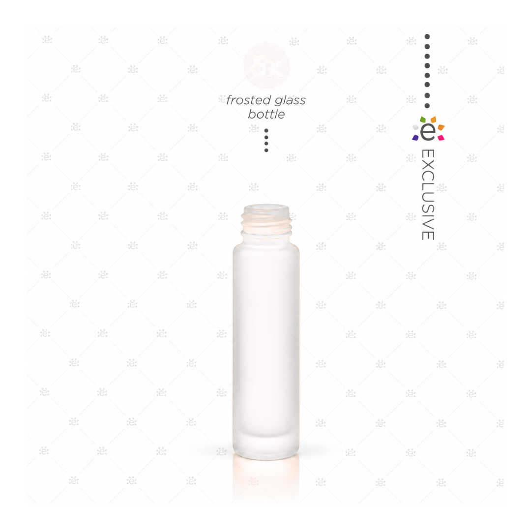 PRODUIT BUNDLE - Flacons Roll-on Blanc Mat Premium 10 ml (à l'unité)