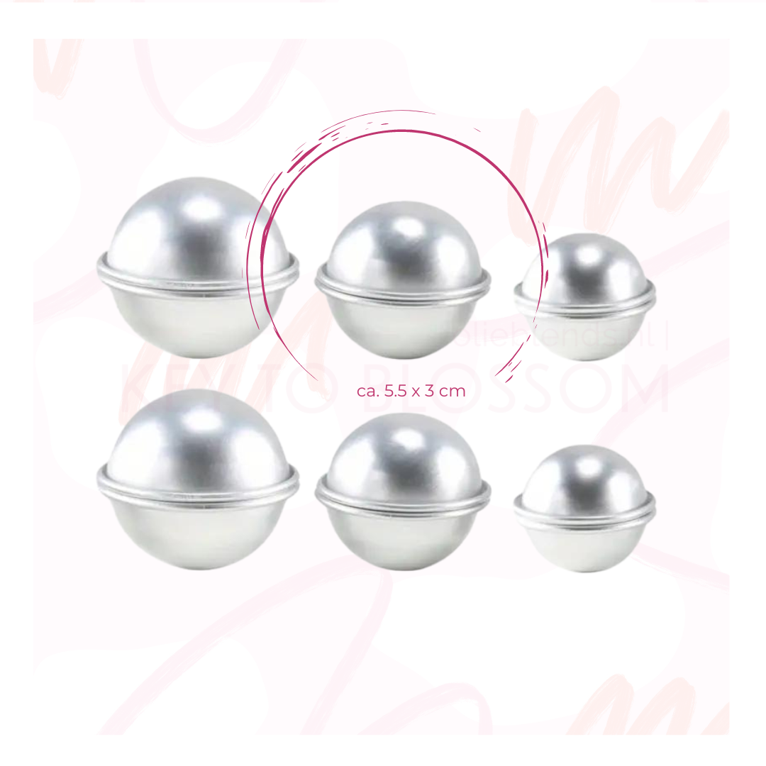 Bruisbal mal (RVS) - Medium / 5.5cm