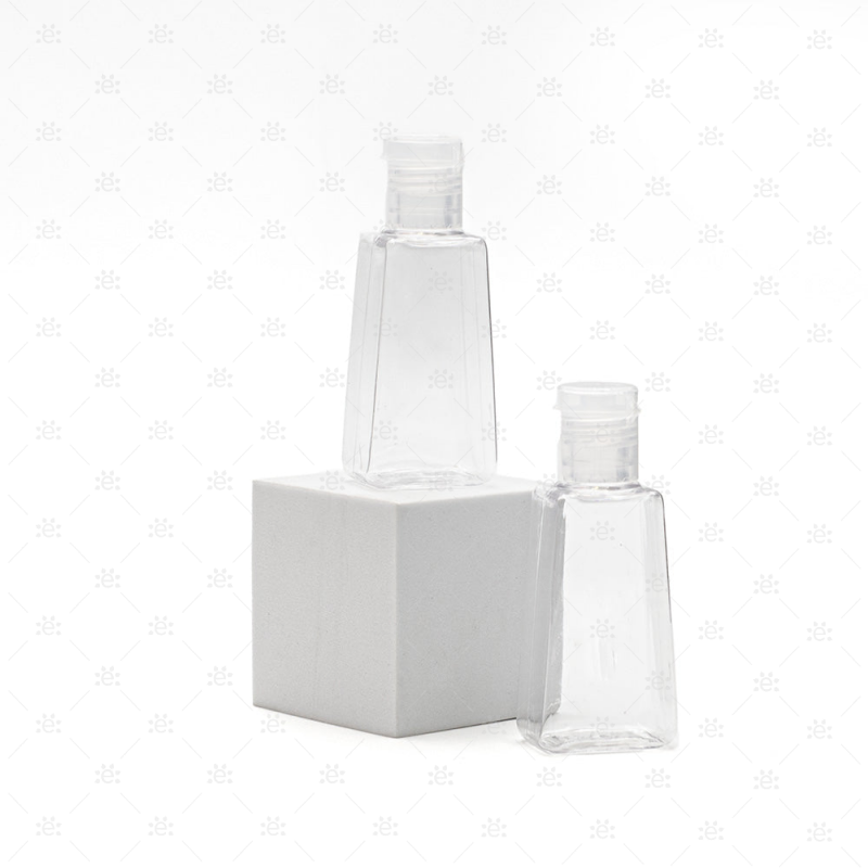 30Ml Clear Plastic Flip Top Bottles (2Pk) - (Bottle Only)