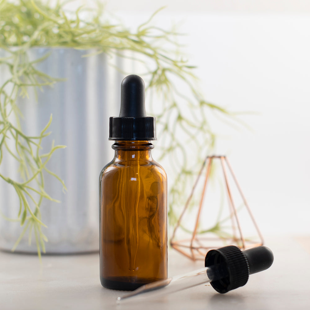 50ml Amber Dropper/Pipet Flessen (2 stuks)