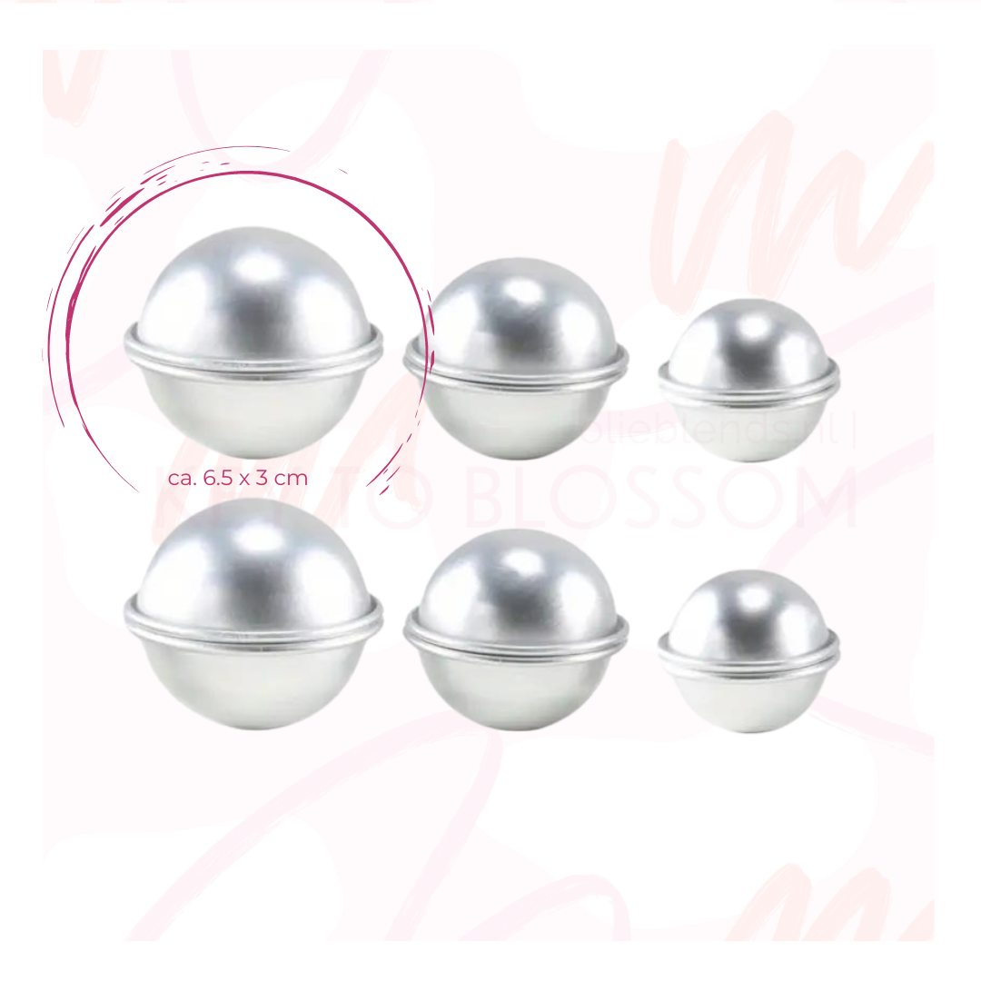 Bruisbal mal (RVS) - Large / 6.5cm