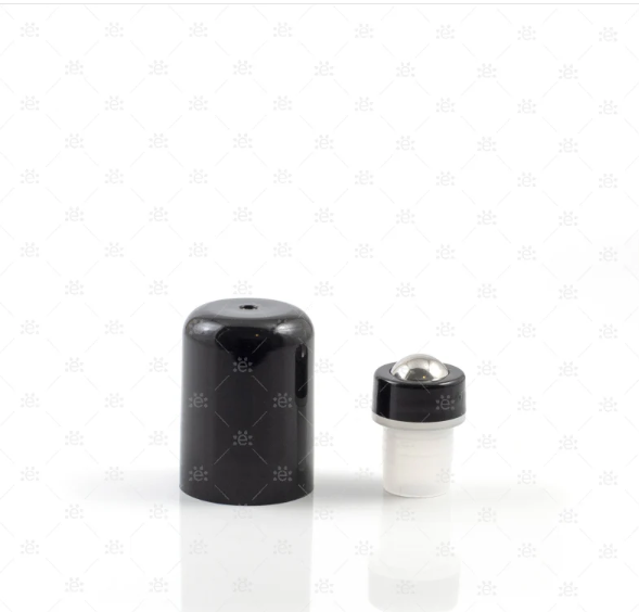 5 ml Roller Dun Met Zwarte Dop (5 stuks)