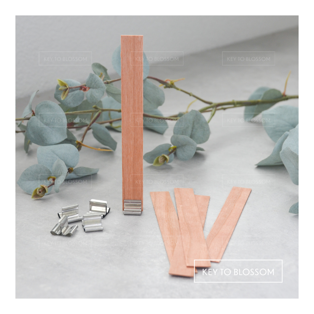 Kaarslonten (Hout) - 5 stuks