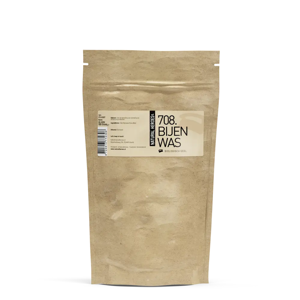 Natural Heroes 708. Bijenwas (Biologisch, geel)