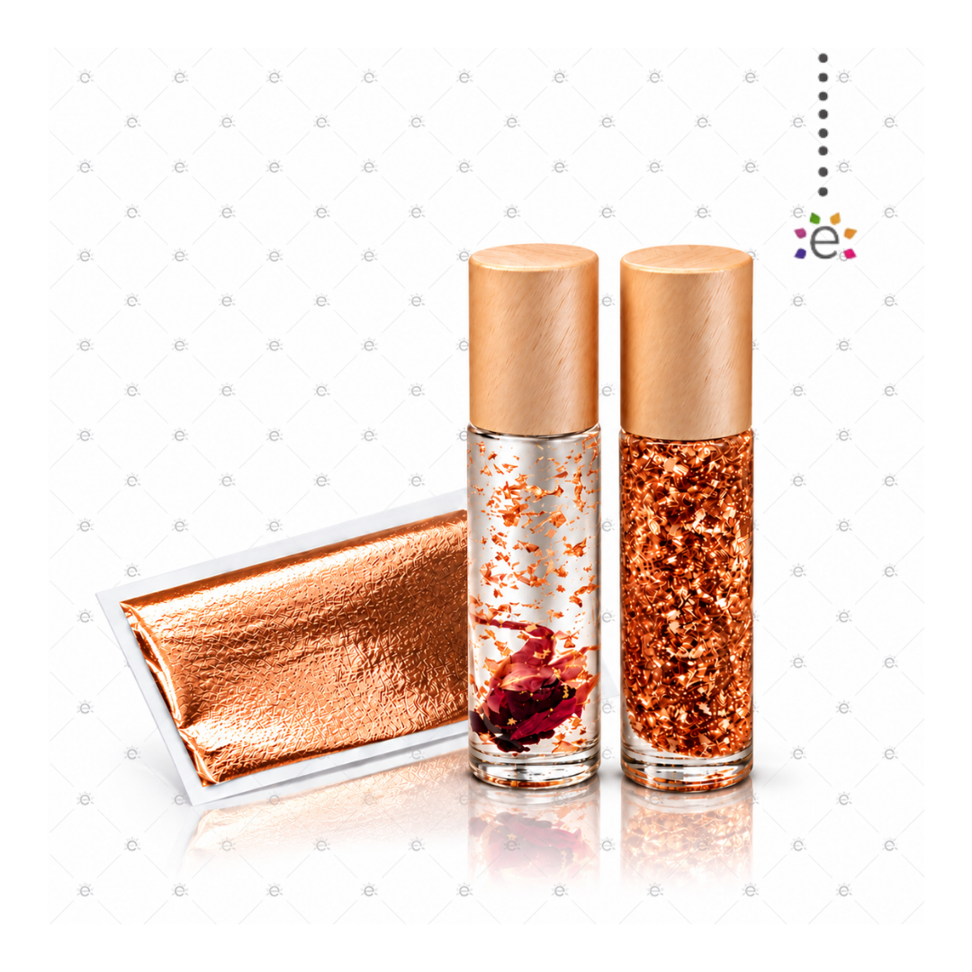 Feuille Métallique Décorative Bronze DIY Cosmétiques