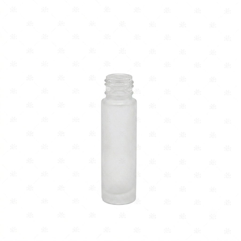 Premium 10 ml Matte Roller Flesjes Helder – Alleen Flesjes (5 stuks)