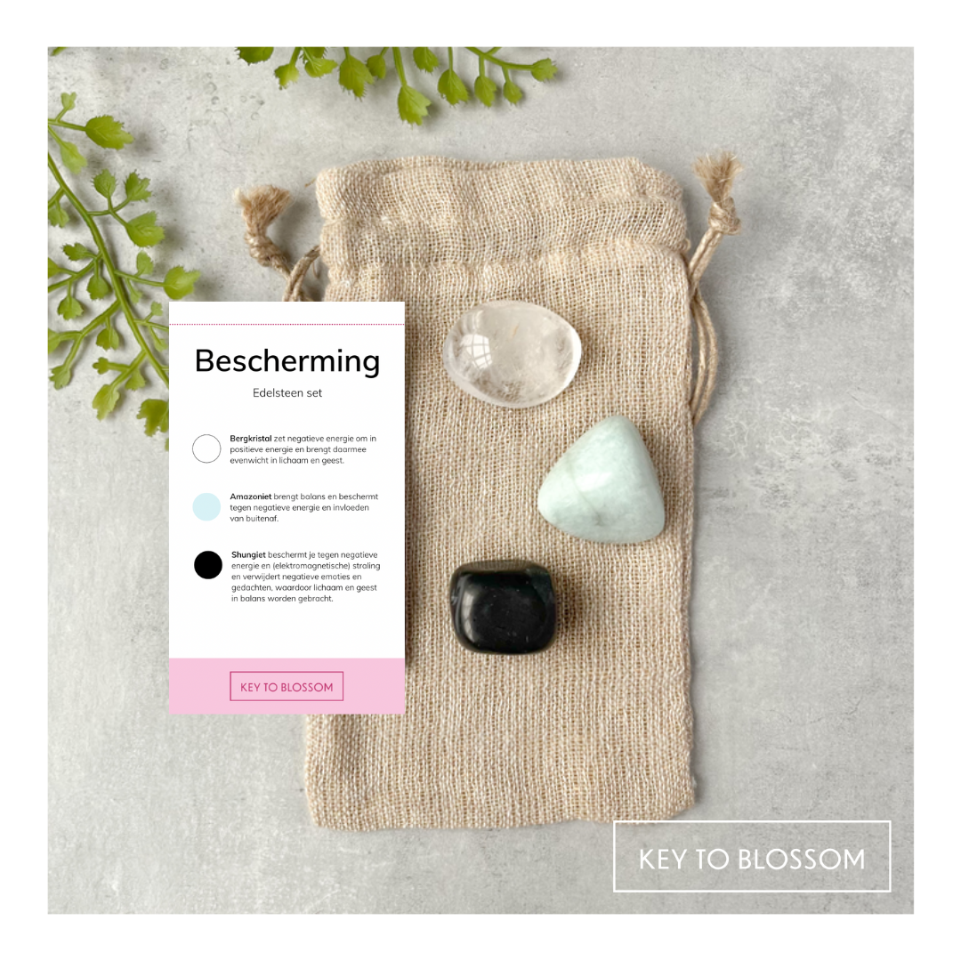 Edelstenen set - Bescherming (tegen stralingen)