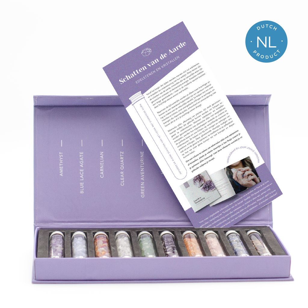 Edelstenen & Kristallen Box Set 10 stuks (Nederlands)