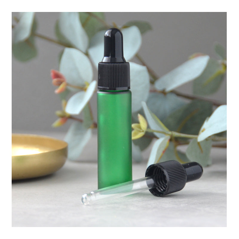 10 ml Frosted Pipet Fles Rood (per stuk)