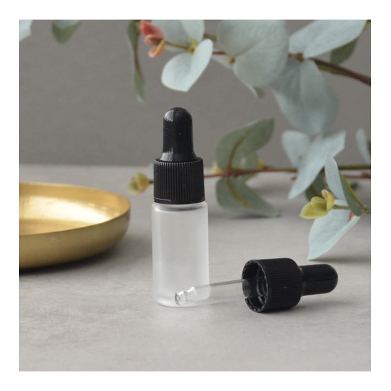 5 ml Frosted Pipet Fles Frosted Transparant (per stuk)