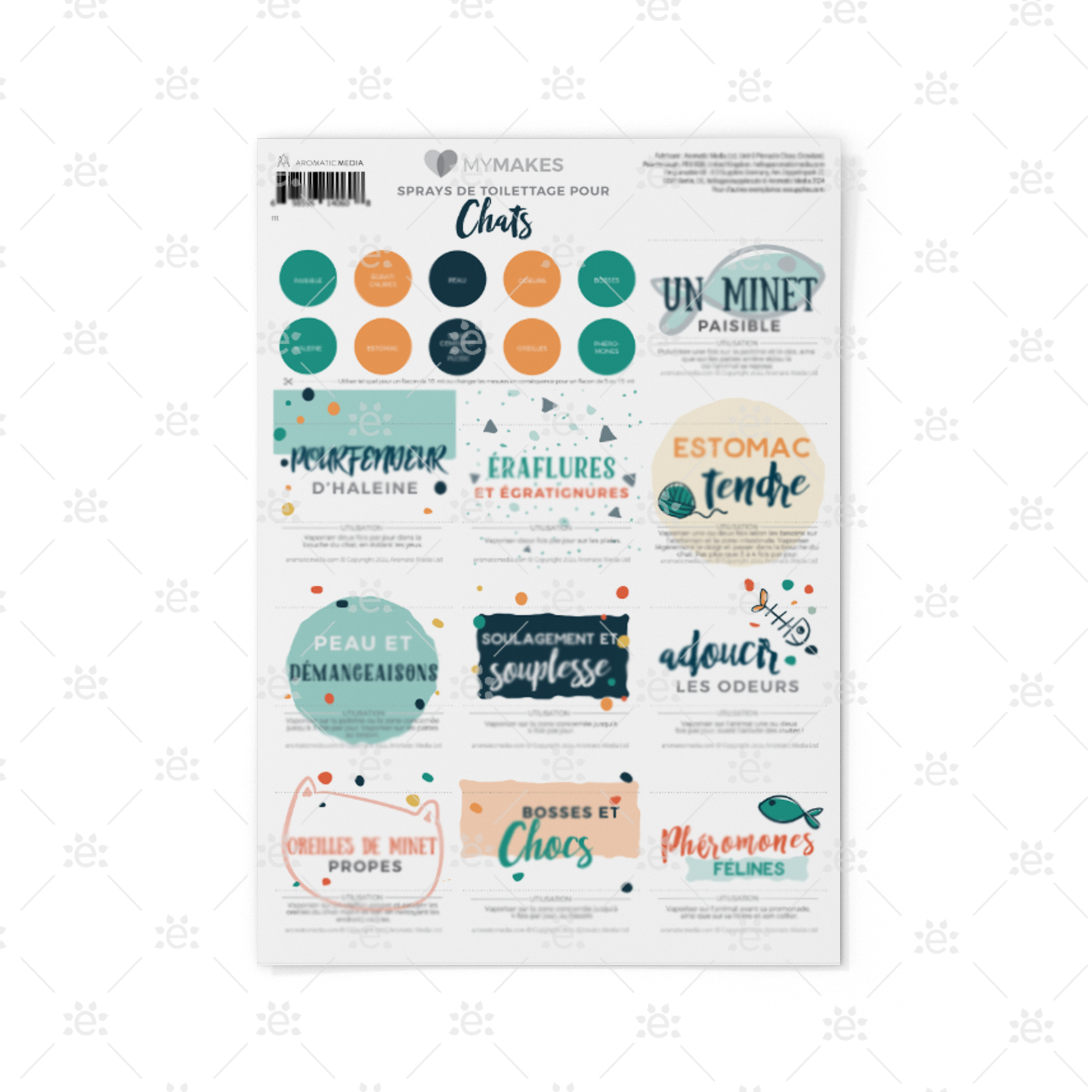 MyMakes Labels: 'Katten' - FRANS