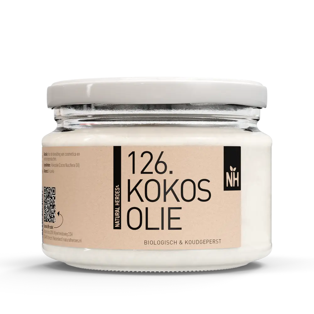 Natural Heroes 126. Kokosolie (Biologisch en koudgeperst)