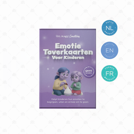 PRE ORDER: OIL MAGIC Emotie Toverkaarten voor kinderen (Nederlands, Engels of Frans)