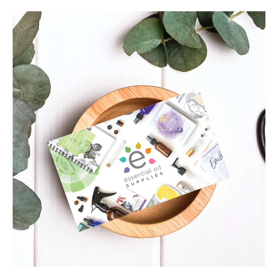 Visitekaartjes Essential Oil Supplies Nederland / België