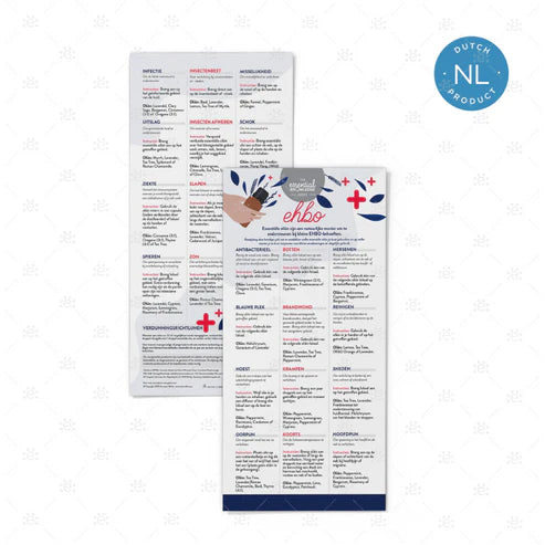 EHBO Infokaart 10 stuks NEDERLANDS
