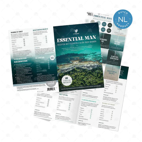 MyMakes: Essential Man NL - Recepten & Labels Set