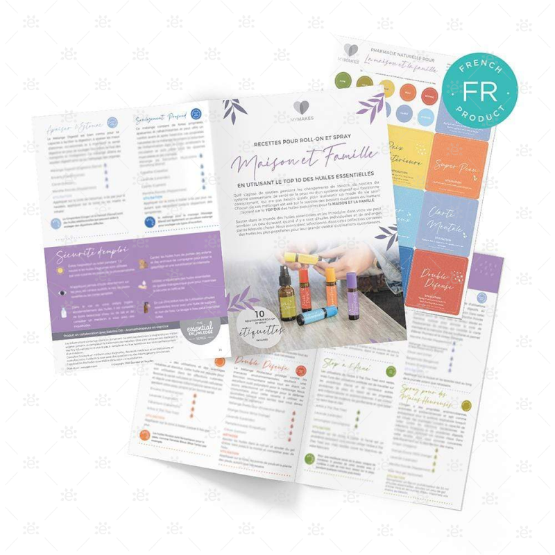 MyMakes : Armoire à pharmacie Natures pour la MAISON et la FAMILLE (1 de chaque)