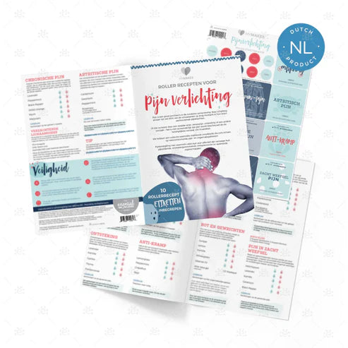 MyMakes: Pijn Verlichting - Recepten & Labels Set