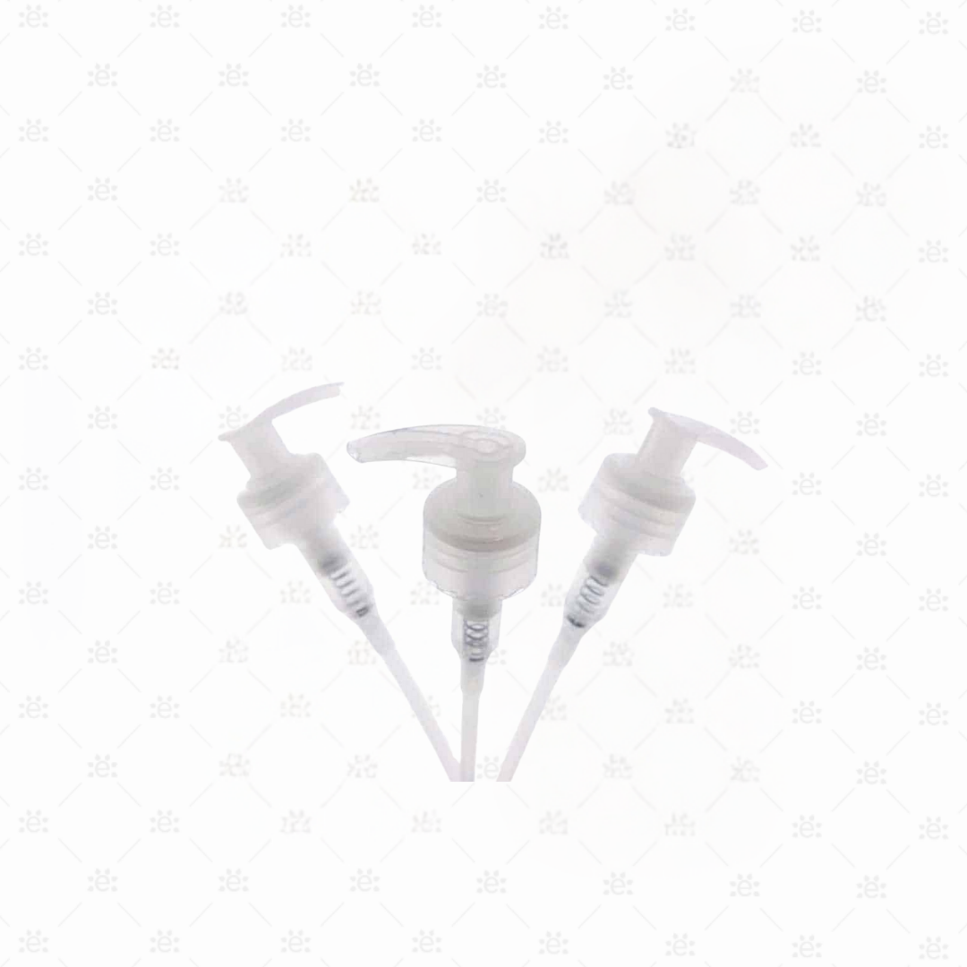 Pompdop Transparant voor 235 ml Shampoo, Conditioner en/of Douchegel Flessen